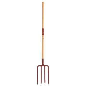 Horquilla Terracotta con mango de madera de manzana Leborgne