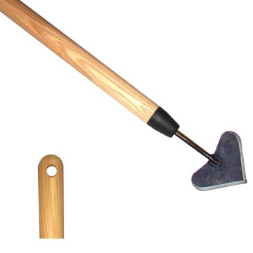 Gran azada colineal tradicional con cabeza en forma de corazón De Pypere