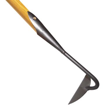 Gran azada colineal tradicional con cabeza en forma de media luna De Pypere