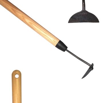 Gran azada tradicional de media luna De Pypere