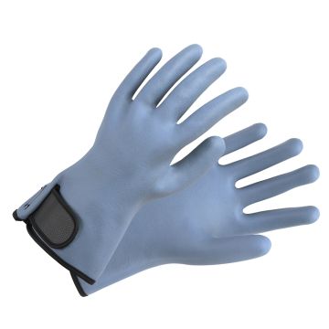 Guantes de jardinería impermeables Rostaing Maxima azul noche