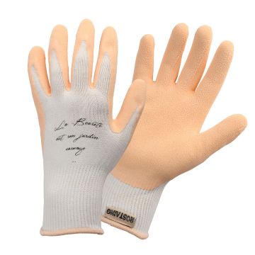 Guantes de jardinería ligeros perfumados Rostaing Nude color beige