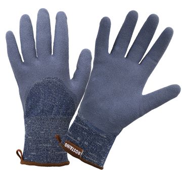 Guantes impermeables para trabajos pesados y poda Rostaing Denim-1 azul