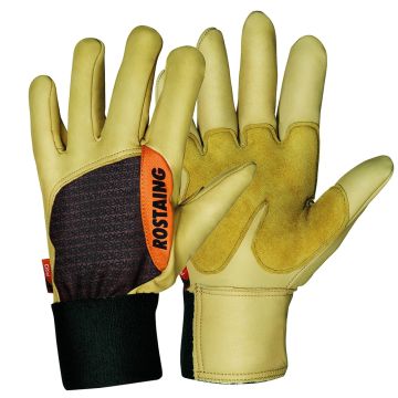 Guantes para trabajos pesados y poda Rostaing Forest marrones