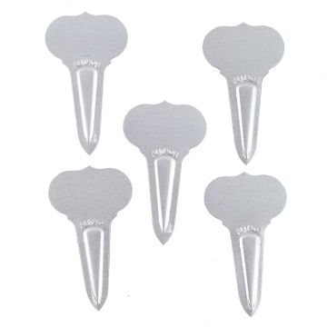 Etiqueta para plantar Ogée de aluminio 10 x 6 x 3.5 cm - vendido por 5