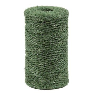 Cuerda de Vid en yute natural reforzada con hilo de acero - Rollo 250g ±190m Ø1.4mm