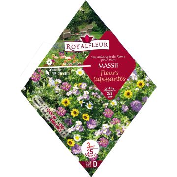 Mezcla para ropa de cama Flores de tapicería