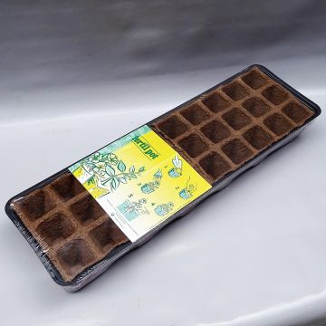 Mini invernadero con 30 alveolados biodegradables FERTILPOT