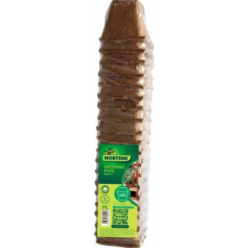 Macetas biodegradables cuadradas GROWING POTS