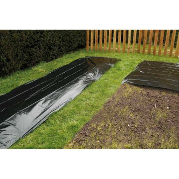 Lona invernal negra NETSOL para un suelo limpio 1,2 x 5 m