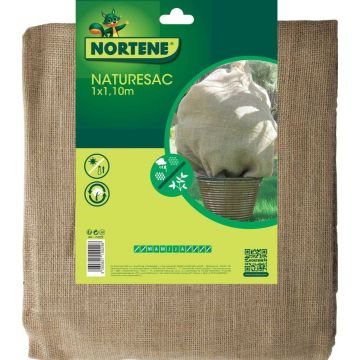 Funda de invernada de yute NATURESAC 300g/m² 1 m x 1,10 m