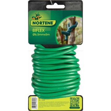 Enlace metálico y de musgo BIFLEX para plantas frágiles de diámetro 6,5mm