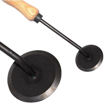 Azada colineal tradicional de cabeza redonda De Pypere