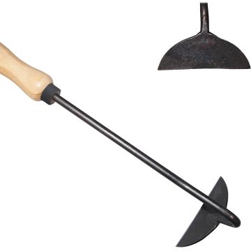 Pequeña azada tradicional forma media luna De Pypere