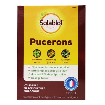 Pulgones Solabiol a base de aceite de parafina