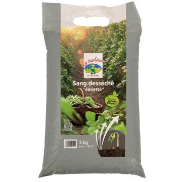 Sang desecado en saco de 5 Kg