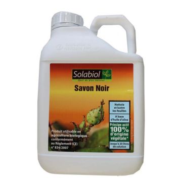 Jabón negro concentrado Solabiol bidón de 4L