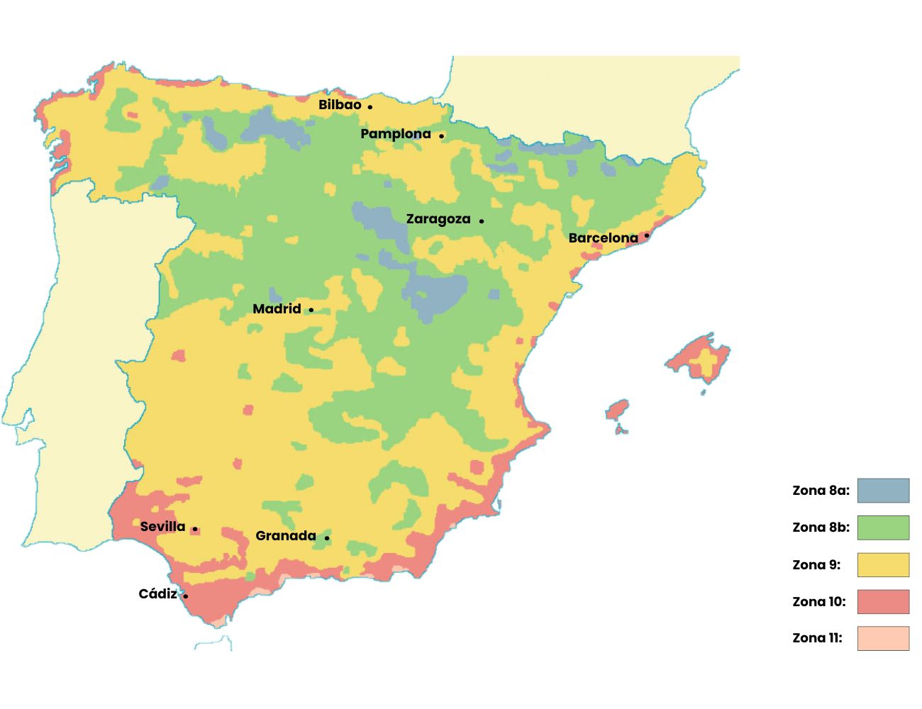 Mapa de rusticidad Mapa de rusticidad