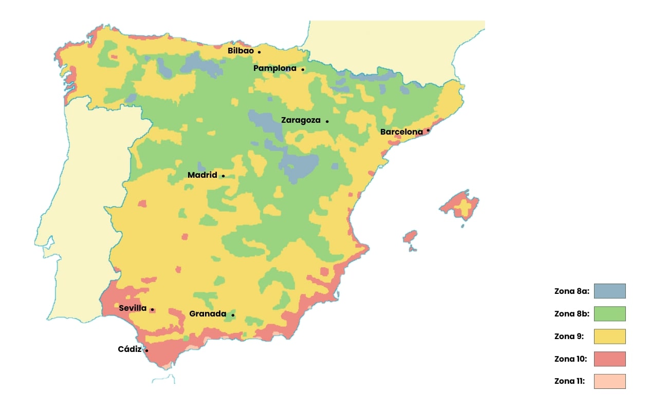 Mapa de rusticidad